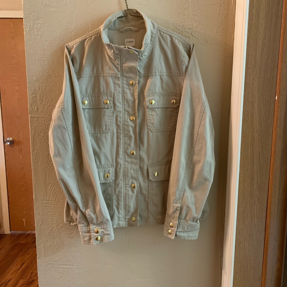 J Crew Light Canvas Jacket